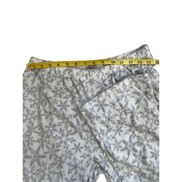 Adonna Sleepwear Snow Flake Pajamas Size Medium - Picture 11 of 16